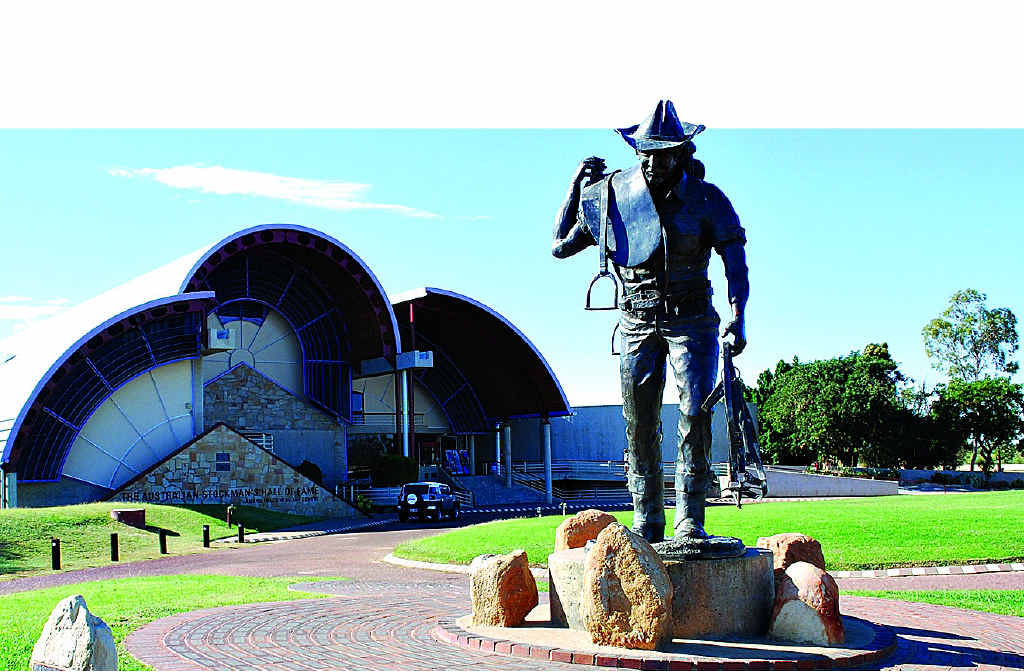 It will take you more than one day to see all of the world famous Stockman’s Hall of Fame. (RIGHT) The sense of humour at the Ilfracombe Caravan Park is obvious from this exit statement. It will take you more than one day to see all of the world famous Stockman’s Hall of Fame. (RIGHT) The sense of humour at the Ilfracombe Caravan Park is obvious from this exit statement.